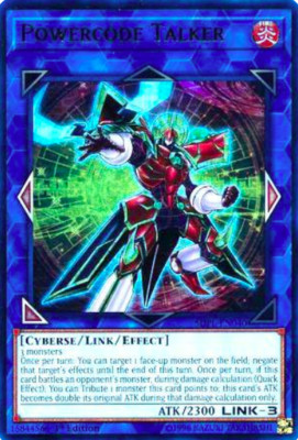 1X NM Powercode Talker - SDPL-EN040 - Ultra Rare 1st Edition Structure Deck-image