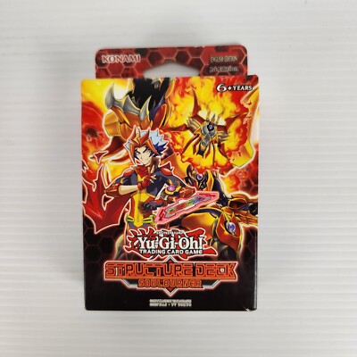 Yu-Gi-Oh! TCG Structure Deck SoulBurner New & Sealed Box Konami English Cards 🦊-image