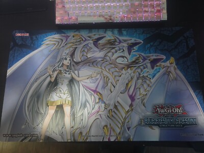 YuGiOh! Blue-Eyes White Destiny Structure Deck Promotional Playmat-image