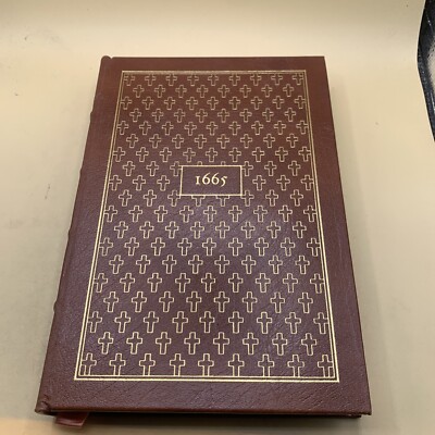 1665, A Journal of the Plague Year by Daniel Defoe ~ Easton Press (1978, Leather-image
