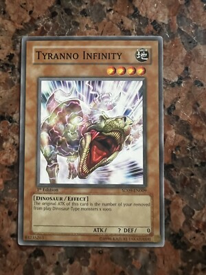 Yu-Gi-Oh! TCG Tyranno Infinity Structure Deck SD09-EN009 1st Edition Common-image
