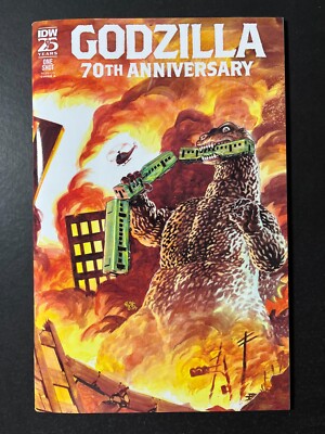 GODZILLA 70TH ANNIVERSARY #1 *NM OR BETTER!* (IDW, 2024)  JAMES STOKOE!-image