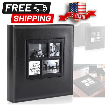 Dustproof & Acid-Free 600 Pocket Photo Album - Ideal for Family & Wedding Photos-image