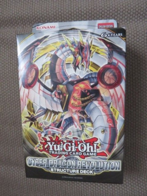 YuGiOh! Cyber Dragon Revolution Structure Deck - SDCR - NEW/Sealed - 1st Edition-image