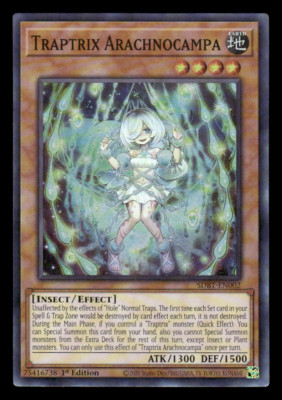 Traptrix Arachnocampa SDBT-EN002 Structure Deck: Beware of Traptrix 1st Edition-image