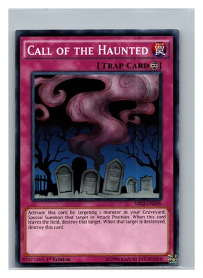 Structure Deck: Rise of the True Dragons #SR02-EN039 Call of the Haunted-image