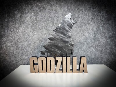 Godzilla Action Figure Nerd Geek Gift Collection Edition Film Rare Fan Art-image