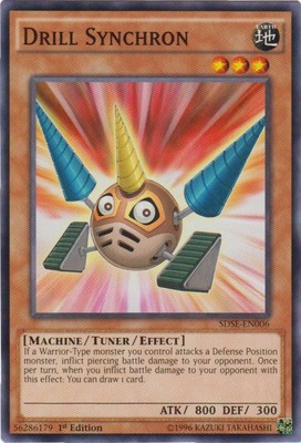 Drill Synchron - SDSE-EN006 - Common - 1st Edition - Heavily Played-image