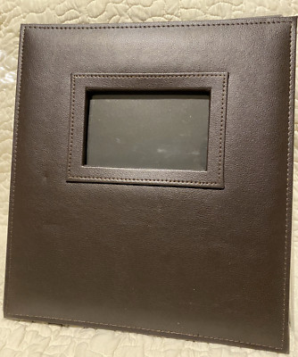 Recollections® Trevor Photo Album Slip In Holds 300 4 X 6 Photo Postcards Brown-image