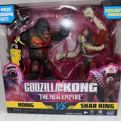 Godzilla x Kong The New Empire Kong Vs Skar King Movie New Action Figure Toys-image