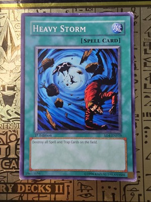 Heavy Storm - SD4-EN019 - Common 1st Edition Structure Deck: Fury from the Deep-image