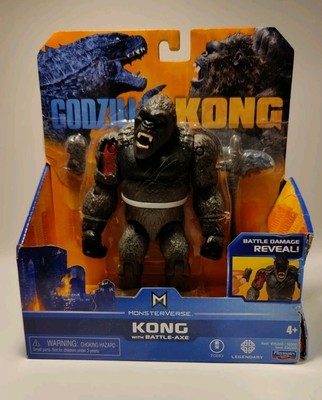 GODZILLA VS KONG|Kong With Battle Axe & Battle Damage *Damaged Box C Description-image