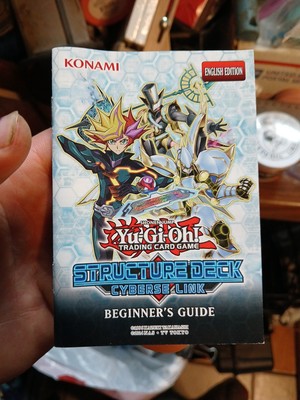 Yu-Gi-Oh TCG STRUCTURE DECK Cyber Link Beginners Guide-image
