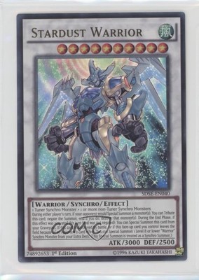 2015 Yu-Gi-Oh! Synchron Extreme Structure Deck 1st Edition Stardust Warrior 00jz-image