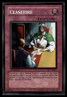 Structure Deck: Dragon's Roar #SD1-EN022 Ceasefire-image