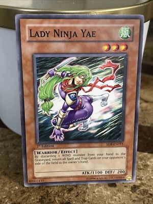 Lady Ninja Yae SD8-EN011 Structure Deck: Lord of the Storm 1st Edition-image