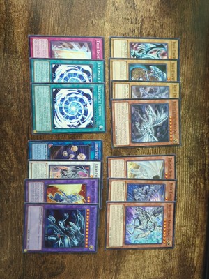 Blue-eyes Card Lot Non-holo Card Lot Of 14 Cards From Structure Deck SDWD-image