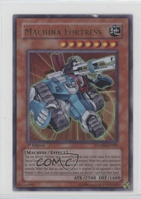 Machina Fortress 1st Ed. YuGiOh Mayhem Structure Deck #SDMM-EN001 2010 13vm-image