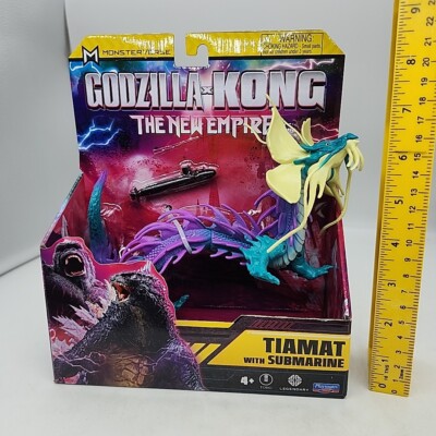 Godzilla X Kong The New Empire Tiamat w/ Submarine Godzilla x Kong Figure 2024-image