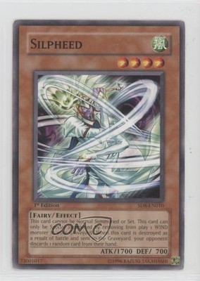 2006 Yu-Gi-Oh! Lord of the Storm Structure Deck 1st Edition Silpheed 0g2e-image