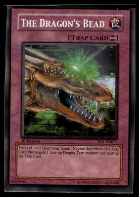 Structure Deck: Dragon's Roar #SD1-EN023 The Dragon's Bead-image