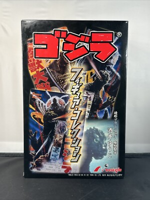 NEWGIN GODZILLA COLLECTION COMPLETE WORKS Yuji Sakai 3 figure set WITH BOX-image