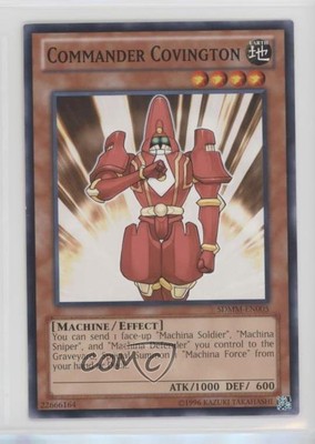 2010 Yu-Gi-Oh! Machina Mayhem Structure Deck Unlimited Commander Covington 0rq9-image