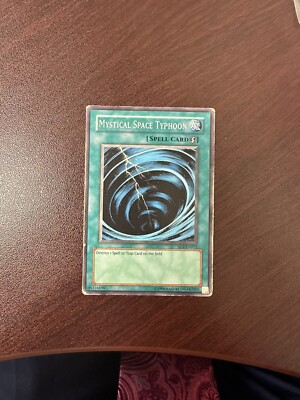 Yu-Gi-Oh! TCG Mystical Space Typhoon Sd1 Structure Deck SD1-EN011 Unlimited...-image
