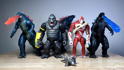 Playmate Toys Godzilla x Kong The New Empire - Five Figures Included !!!-image