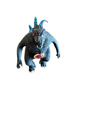12” Godzilla Rubber Toy Figure  Roars Works Button-image