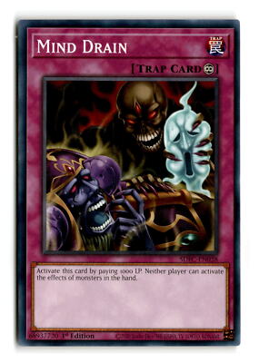 Mind Drain - SDFC-EN038 1st Edition - YuGiOh-LP-image