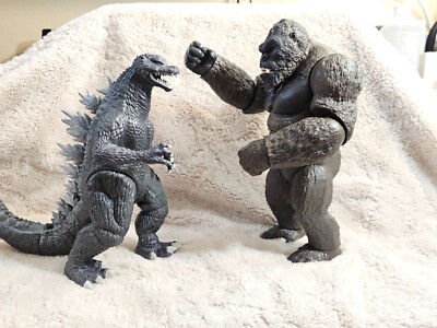 Playmates Godzilla vs Kong Figures-image