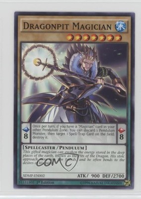 Dragonpit Magician 1st Ed. YuGiOh Master of Pendulum Structure Deck x9i-image