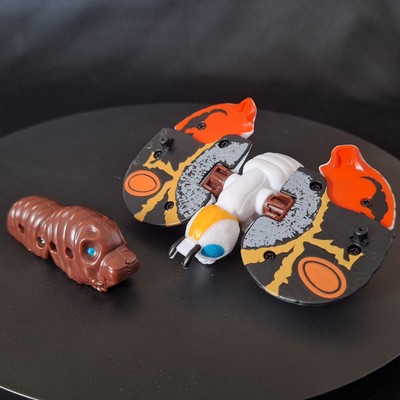 Bandai Mothra Imago Adult and Larva 4