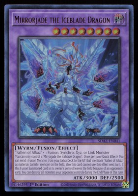 Structure Deck: Albaz Strike #SDAZ-EN041 Mirrorjade the Iceblade Dragon-image