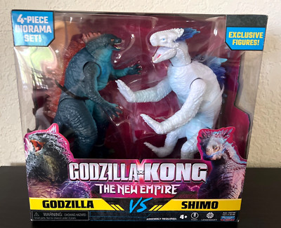 The New Empire Godzilla vs. Kong Shimo SET 2 Collectible Action Figures NEW +BOX-image