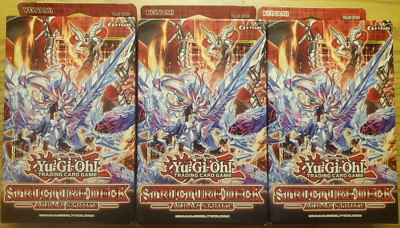 3 Boxes-Konami Yu-Gi-Oh! TCG Structure Deck Albaz Strike Trading Card Game-image