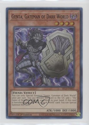 2022 Yu-Gi-Oh! - Structure Deck: Dark World 1st Edition Genta Gateman of 02l5-image