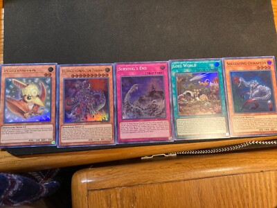 Yugioh Dinomasher's Fury Structure Deck Holos - 5 card lot - NM - Unlimited-image