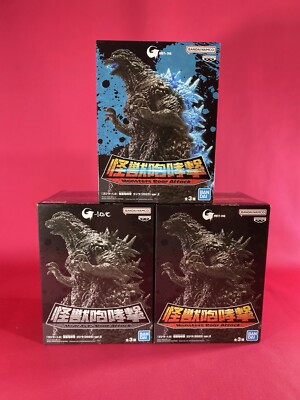 Godzilla -1.0 Minus One Monster Roar Attack 2023 Three Figure set-image