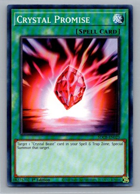 Crystal Promise #SDCB-EN023 Structure Deck: Legend of the Crystal Beasts H55-image