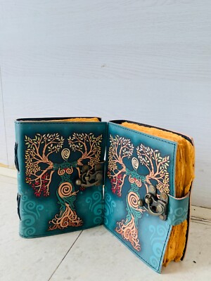 Goat Handmade Leather Journal beautiful Journal 2025 Deal-image