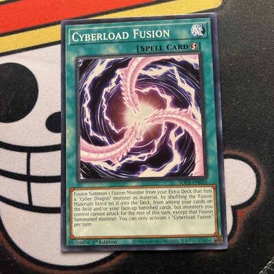 Yu-Gi-Oh! TCG Cyberload Fusion Structure Deck: Cyber Strike SDCS-EN026 1st...-image