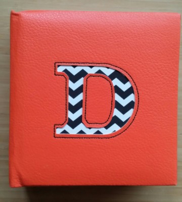 MONOGRAM JOURNAL DIARY LETTER 