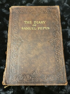 Antique ‘The Diary of Samuel Pepys’ by Samuel Pepys Leather Early Edition UK-image
