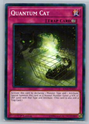 Quantum Cat Structure Deck: Cyberse Link 1st Edition #SDCL-EN037-image