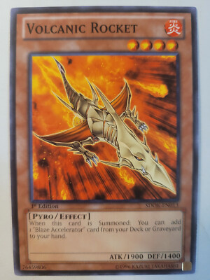 Yu-Gi-Oh! - Volcanic Rocket  (SDOK-EN013) - Structure Deck 1st edition NM-image