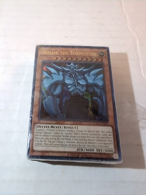 YUGIOH Egyptian God Deck: Obelisk The Tormentor [English EDITION] NEW Open Box-image