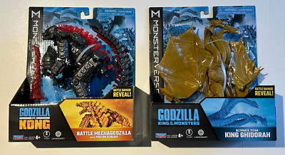 BATTLE MECHAGODZILLA & ULTIMATE TITAN KING GHIDORAH set of 2 - Godzilla Vs. Kong-image