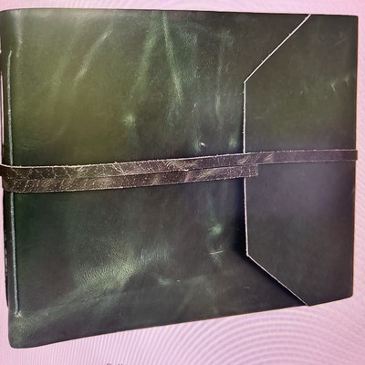 Succor Genuine Leather Photo Album-With Gift Box-Scrapbook-Sketchbook-For Men...-image